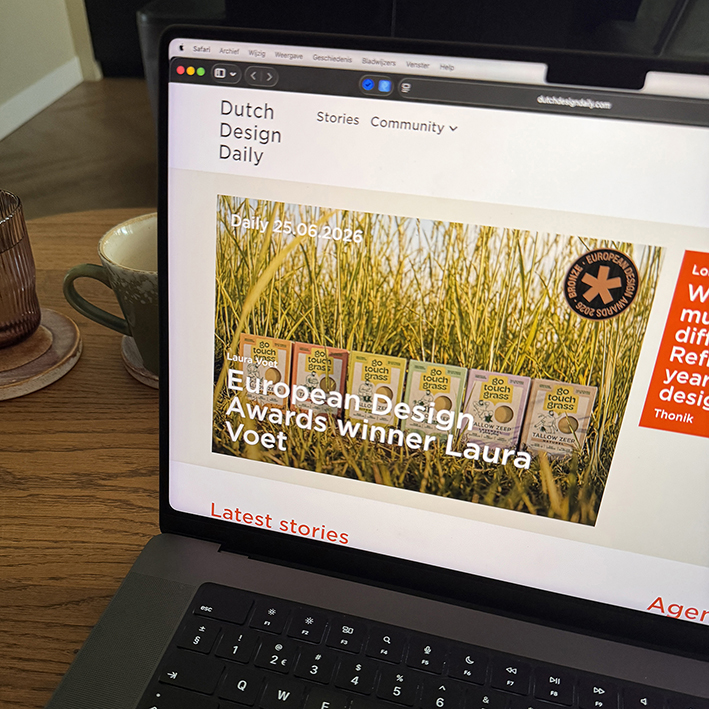 Pitch tijdens de Dutch Design Week